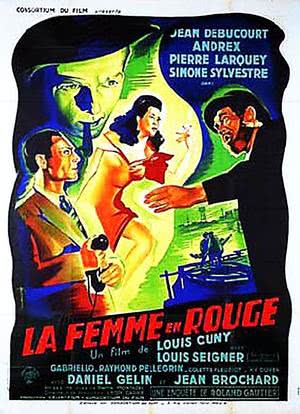 La femme en rouge海报封面图