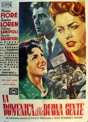 La domenica della buona gente海报封面图