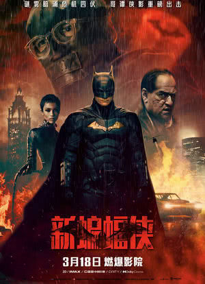 新蝙蝠侠IMAX 2D海报封面图