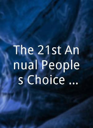 The 21st Annual People's Choice Awards海报封面图