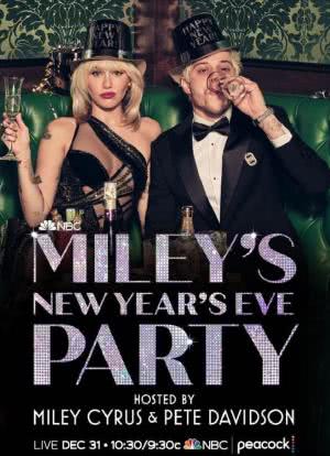 Miley's New Year's Eve Party Hosted by Miley Cyrus and Pete Davidson海报封面图