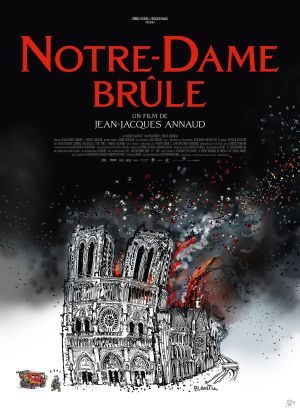 燃烧的巴黎圣母院海报封面图