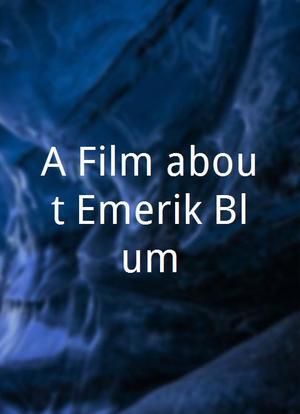 A Film about Emerik Blum海报封面图