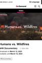 Jack Merluzzi Humans vs. Wildfires