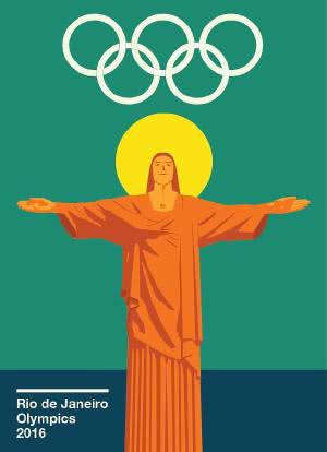 2016年第31届里约热内卢奥运会开幕式海报封面图