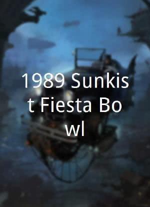 1989 Sunkist Fiesta Bowl海报封面图