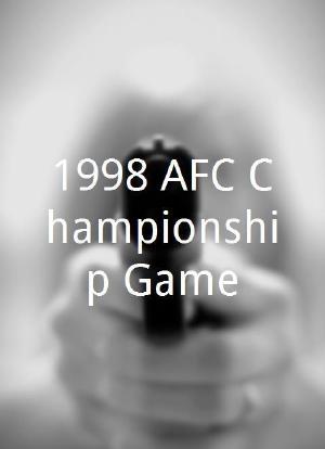 1998 AFC Championship Game海报封面图