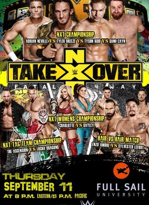 WWE NXT Takeover: Fatal 4 Way海报封面图