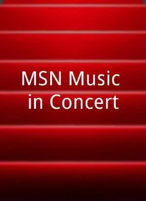 MSN Music in Concert海报封面图