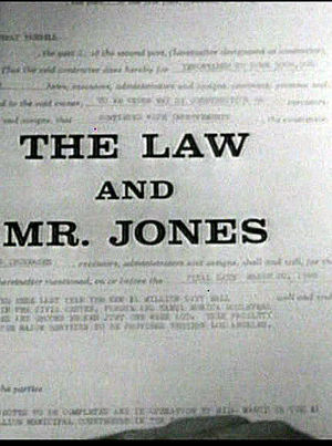 The Law and Mr. Jones海报封面图