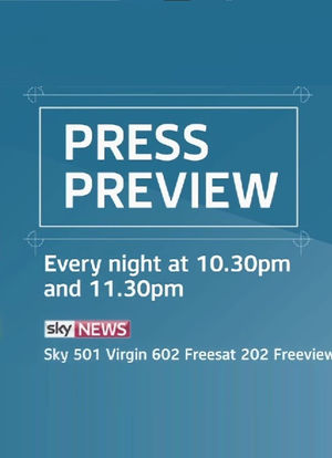Sky News: Press Preview海报封面图
