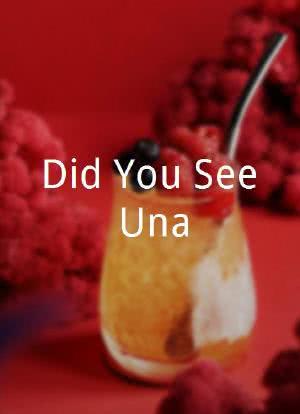 Did You See Una?海报封面图
