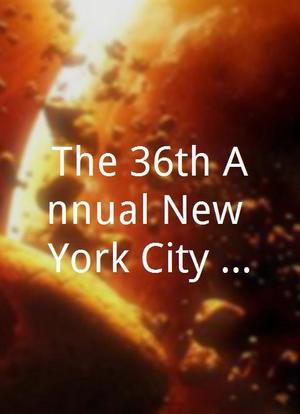 The 36th Annual New York City Marathon海报封面图