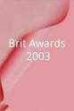 Kevin Simm Brit Awards 2003