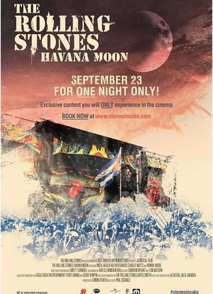 滚石乐队：哈瓦那月圆夜海报封面图