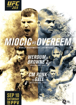 UFC 203: Miocic vs. Overeem海报封面图