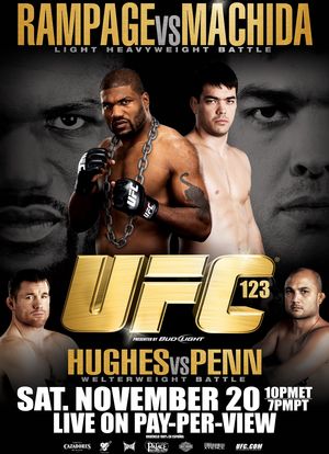 UFC 123: Rampage vs. Machida海报封面图