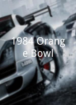 1984 Orange Bowl海报封面图