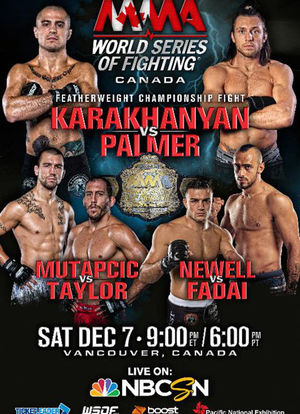 World Series of Fighting 7: Karakhanyan vs. Palmer海报封面图