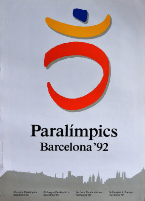 Cerimònia de clausura dels Jocs Paralímpics Barcelona `92海报封面图