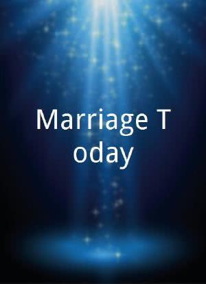 Marriage Today海报封面图