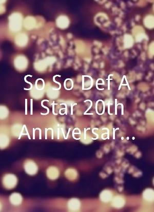 So So Def All-Star 20th Anniversary Concert海报封面图
