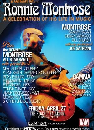 A Concert for Ronnie Montrose: A Celebration of His Life in Music海报封面图