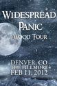 Todd Nance Widespread Panic: Wood Tour: Denver, CO The Fillmore February 11, 2012
