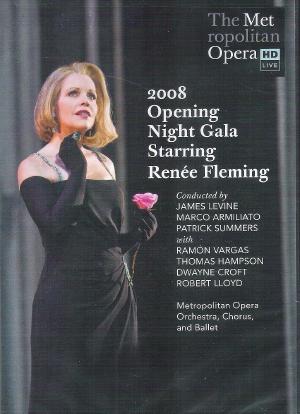 2008年大都会歌剧院乐季开幕 弗莱明主演三部折子戏《茶花女》《玛侬》《随想曲》选场海报封面图