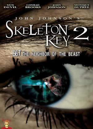 骷髅钥匙2：野兽的667号邻居海报封面图