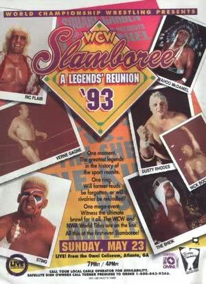 WCW Slamboree 1993海报封面图