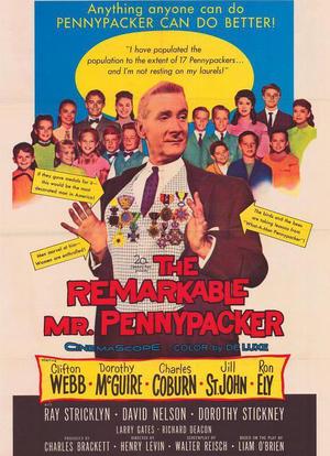 The Remarkable Mr. Pennypacker海报封面图