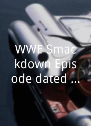 WWE Smackdown Episode dated 28 December 2007海报封面图