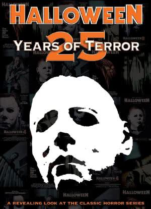 万圣节系列恐怖电影25周年海报封面图