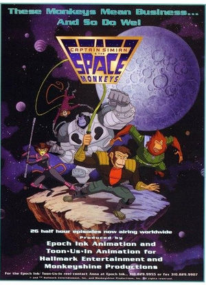 Captain Simian & The Space Monkeys海报封面图