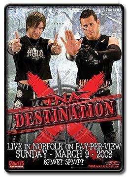 TNA Wrestling: Destination X (2008)海报封面图