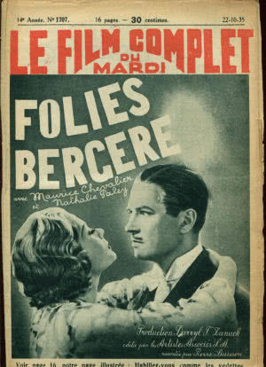 L'homme des Folies Bergère海报封面图