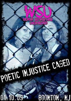WSU: Poetic Injustice Caged海报封面图