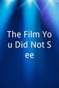 Jordan Schachter The Film You Did Not See