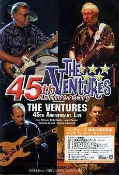 The Ventures 45th Anniversary Live海报封面图
