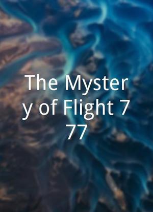 The Mystery of Flight 777海报封面图