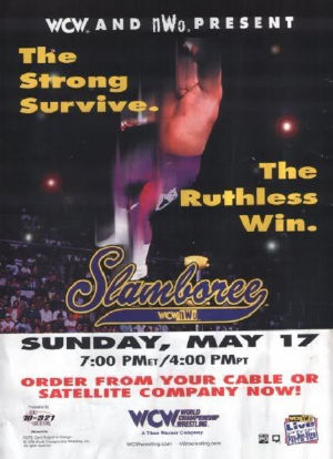 WCW Slamboree 1998海报封面图