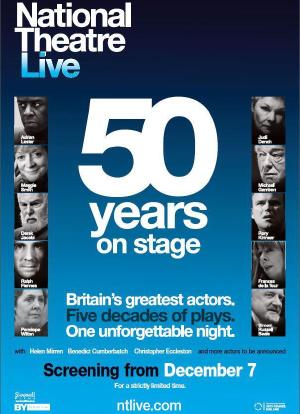 英国国家剧院50周年庆典海报封面图