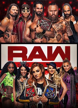 WWF Monday Night RAW海报封面图