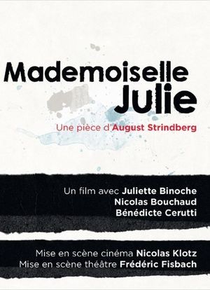 Mademoiselle Julie海报封面图