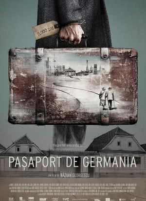 前往德国的护照海报封面图