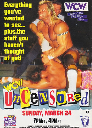 WCW Uncensored海报封面图