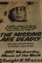 Armand Alzamora The Missing Are Deadly