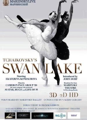 天鹅湖3D：马林斯基剧院现场版海报封面图