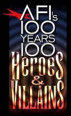 AFI's 100 Years... 100 Heroes & Villains海报封面图